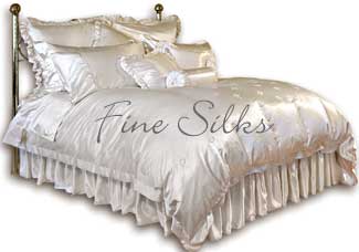 Silk Duvet Covers, Sheets, Pillow Cases and Shams sgsilk
