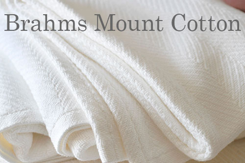 Image - Brahms Mount Cotton Blankets, Herringbone