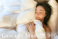 Cascade Made&trade; 900 Down Comforter - Queen Size Cascade Winter (56oz) cmcq900C