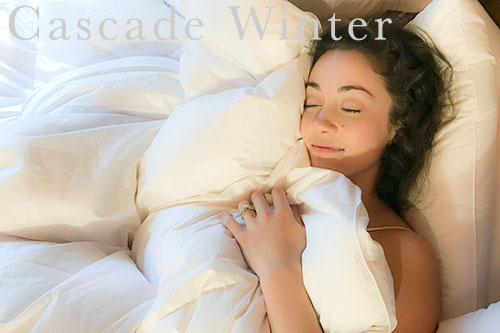 Cascade Made™ 900 Down Comforter - Queen Size Cascade Winter Warmth