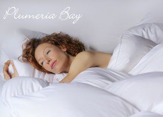 image of a fluffy comforter
