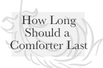 How Long Should Your Down Comforter Last