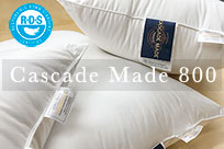 The Cascade Made&trade; 800 Fill Power Goose Down Pillow
