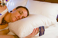 Cascade Made 900 Queen Size Goose Down Pillow Firm (23oz) cmpq900D