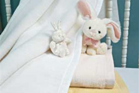 Sferra St. Moritz Baby Blanket - 100% Cotton bbla