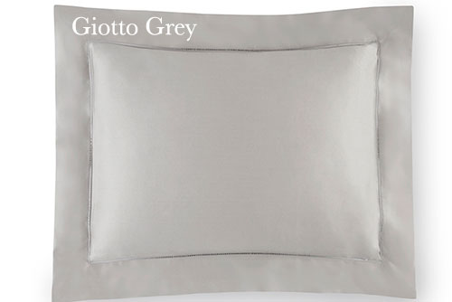 Queen Flat Sheet White MADE IN ITALY v15 Sferra 734 Giotto White Full