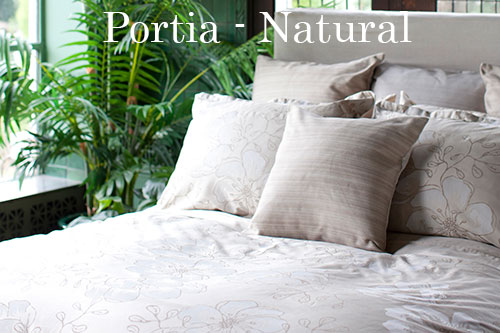 St. Geneve Portia Natural Bed Linens