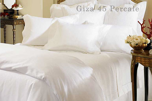 Sferra Giza 45 Percale - Duvet Covers &amp; Bed Linens 
