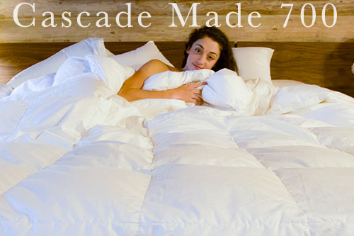 Cascade Made® 900 Goose Down Pillow - Plumeria Bay®