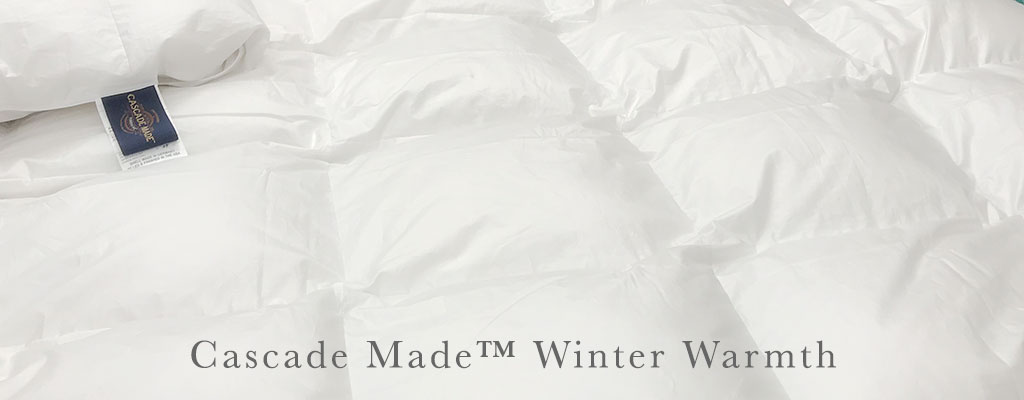 Cascade Made Winter Warmth Baffled Box Comforter