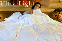 Cascade Made&trade; 700 Down Comforter - Twin Size Ultra Light (15oz) cmct700ul