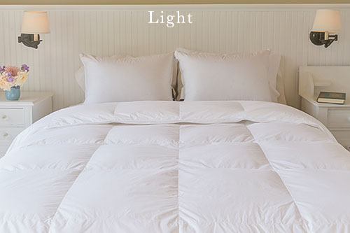 Cascade Made™ 700 Down Comforter -  Light Warmth