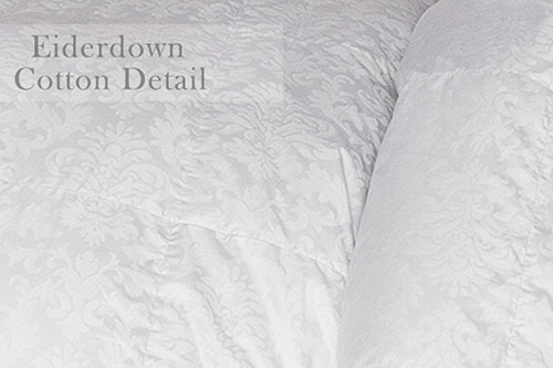 Eiderdown Comforter Fabric Detail