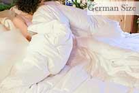 German Size - The Plumeria Polish Goose Down Comforter bgt