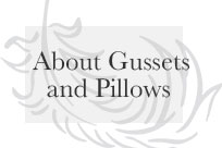 About Gussets & Down Pillows