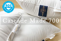 The Cascade Made&trade; 700 Fill Power Goose Down Pillow