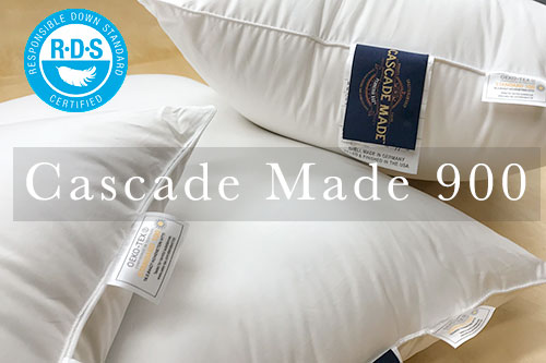 Cascade Made® 900 Goose Down Pillow - Plumeria Bay®