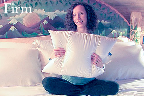 Standard Size - Traditional Luxury Canadian White Goose Down Pillow