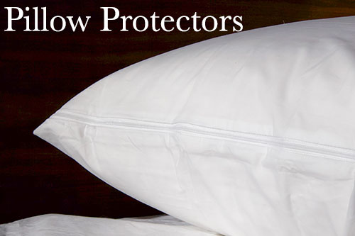 Cotton Pillow Protector - Queen Size
