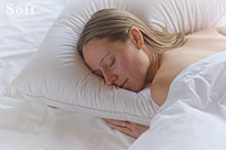 Cascade Made 800 King Size Goose Down Pillow - Soft (18oz) cmpk800s