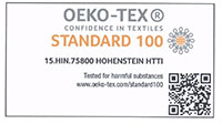 Confidence in Textiles Certified