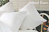 Grand Euro Square - Traditional Luxury Canadian White Goose Down Pillow dpge