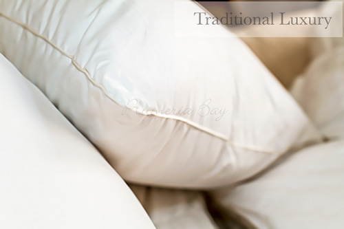 King Size - Traditional Luxury Canadian White Goose Down Pillow