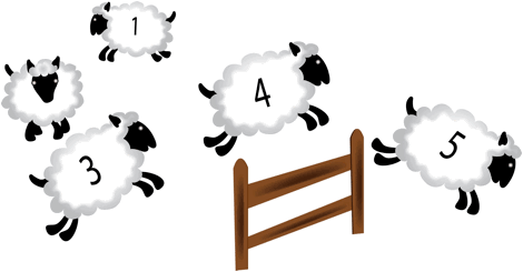 Image of counting sheep
