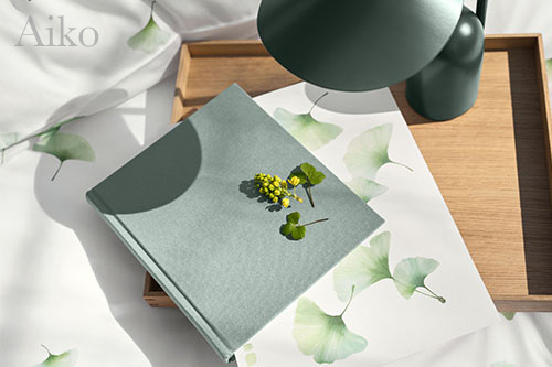 Schlossberg Aiko Blanc Bed Linens - Detail