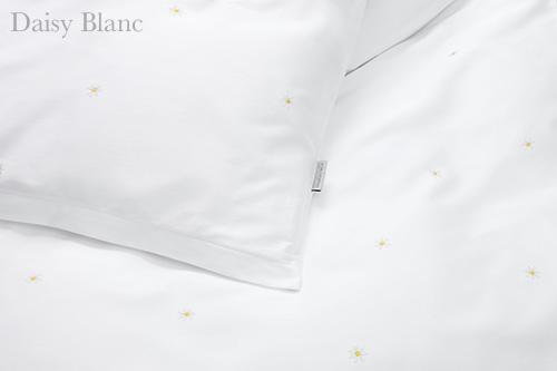 Schlossberg Daisy Blanc Duvet Covers &amp; Bed Linens