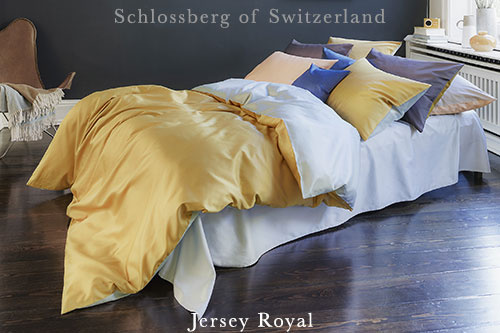 Schlossberg Jersey Royal Duvet Covers and Bed Linens