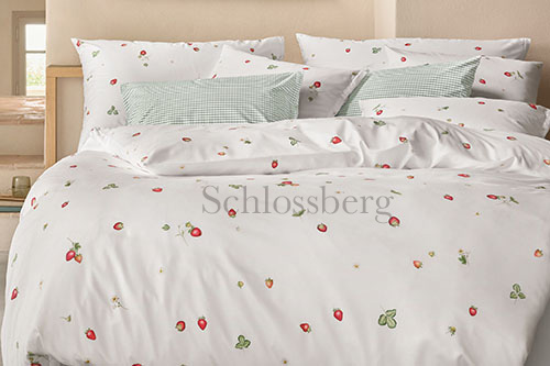 Schlossberg June Blanc Duvet Covers &amp; Bed Linens 