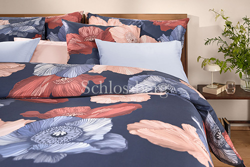 Schlossberg Mona Bleu Duvet Covers &amp; Bed Linens