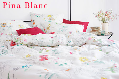 Schlossberg Pina Blanc Duvet Cover, Pillow Cases &amp; Pillow Shams