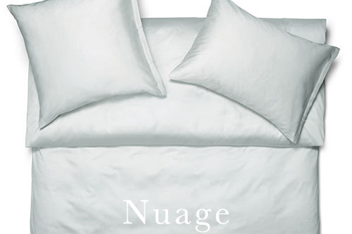 Schlossberg Noblesse Sateen Solid Color Bed Linens - Nuage