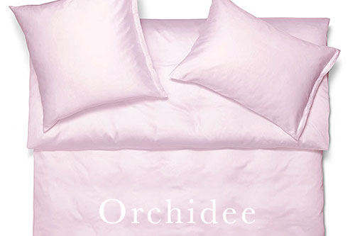 Schlossberg Noblesse Sateen Solid Color Bed Linens - Orchidee