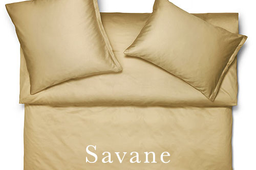Schlossberg Noblesse Sateen Solid Color Bed Linens - Savane