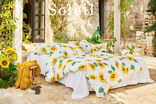 Schlossberg Soleil Blanc Duvet Cover, Pillow Shams &amp; Pillow Cases
