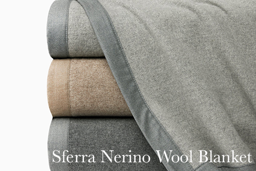 Sferra Nerino Wool Blanket