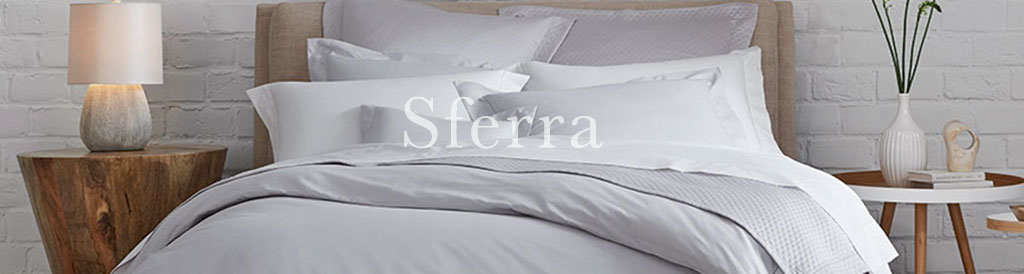 Image of Sferra Celeste bed linens