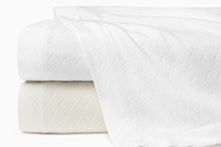 Sferra Spinato Cotton Blanket spinato