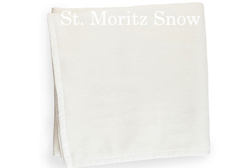 Sferra St. Moritz Cotton Blanket - Snow