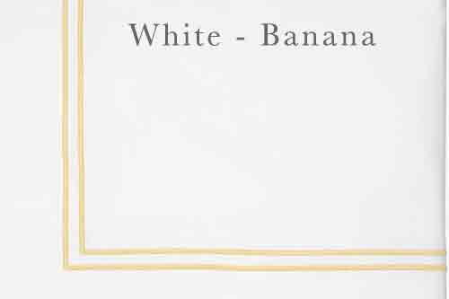 Sferra Grande  Hotel - White &amp; Banana