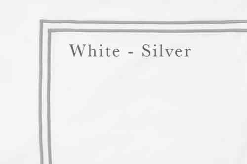 Sferra Grande  Hotel - White &amp; Silver