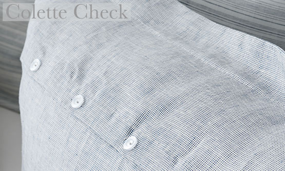 St. Geneve Colette Check - Pillow Sham Button