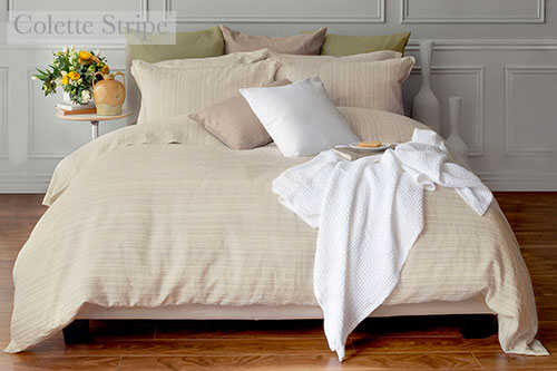 St. Geneve Colette Stripe Bed Linens