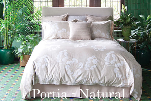 St. Geneve Portia Cotton Jacquard Bed Linens
