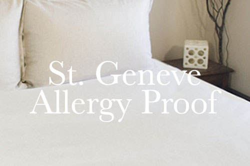 St Geneve Breathe Allergy Featherbed, King Feather Bed Protector