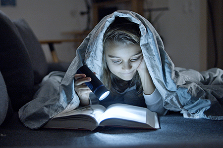 Reading in Bed